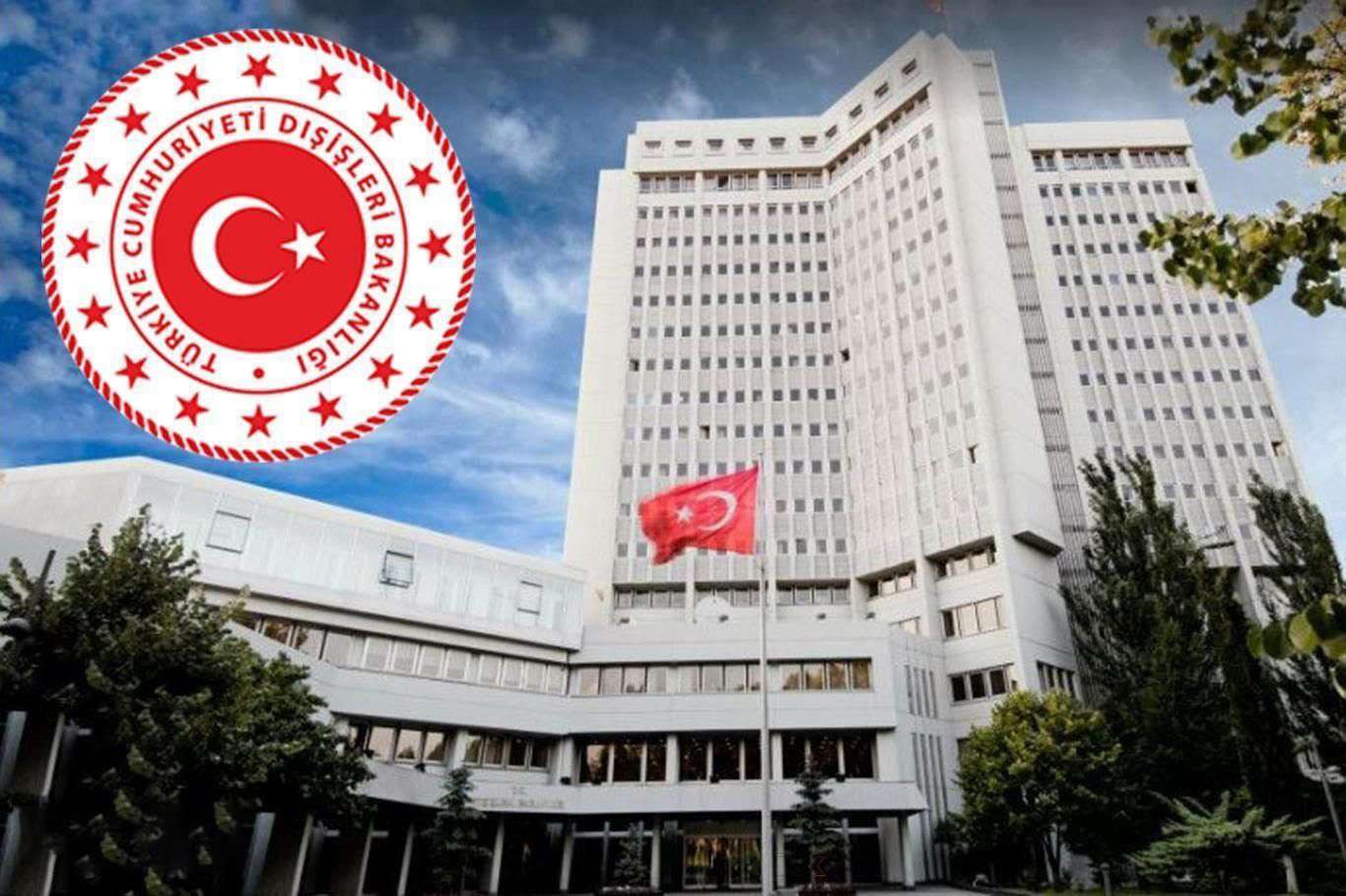 Dışişleri Bakanlığından Yunanistan'a "İyon Denizi" tepkisi Dışişleri Bakanlığından Yunanistan'a "İyon Denizi" tepkisi